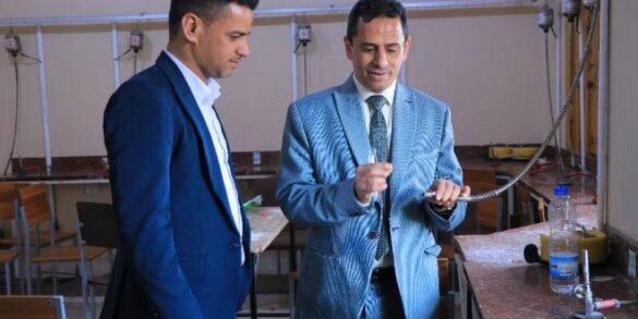 اشدة بمعامل كلية الجزيرة