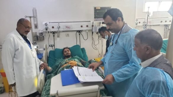 مدير عام مستشفى الشرطة النموذجي يتفقد المرضى ويؤكد على رفع مستوى الخدمات الطبية