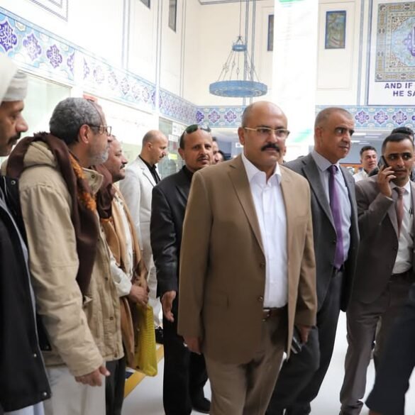 رئيس مجلس إدارة المستشفى السعودي الألماني الاستاذ فهد عبد العزيز يتفقد الاسبوع الخيري للمستشفى