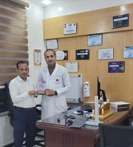 منصة أخبار الصحة تكرم الدكتور محمد الحميدي