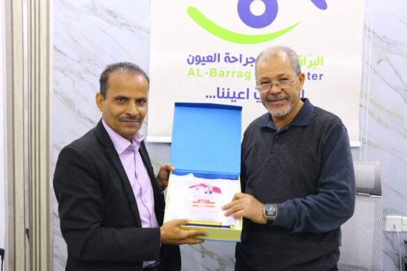 منصة أخبار الصحة تكرم الدكتور عبد المغني البراق