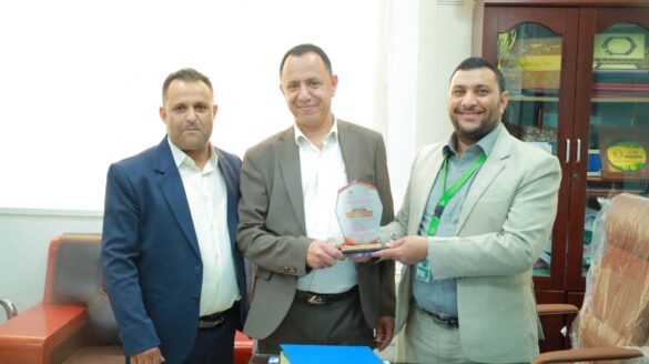 منصة أخبار الصحة تكرم مستشفى الريادة الدولي بدرع التميز