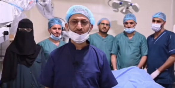 انجاز 100 عملية زراعة قوقعة بمستشفى البلعسي