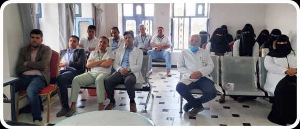 المستشفى الأهلي الحديث يدشن محاضرة تدريبية بعنوان "التدخلات الطارئة في الحالات الحرجة"